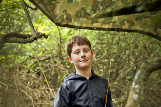 Will holding a stick in a wood